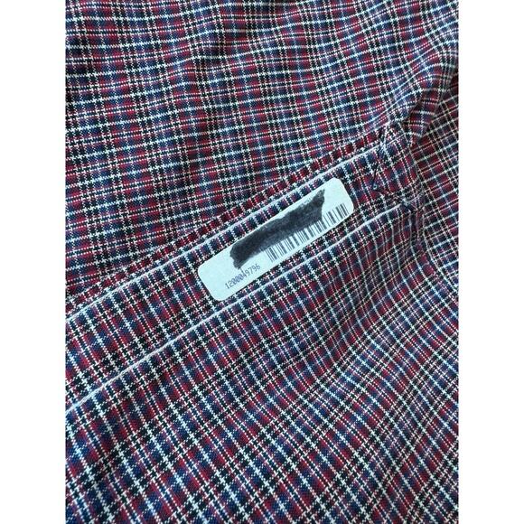 POLO by Ralph Lauren button up, long sleeve collared, size Large, light flannel - Picture 8 of 9